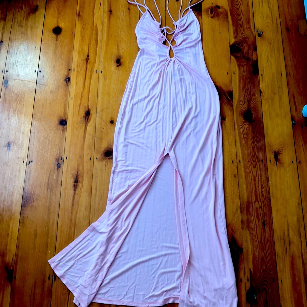 Bermuda pink beach dress
